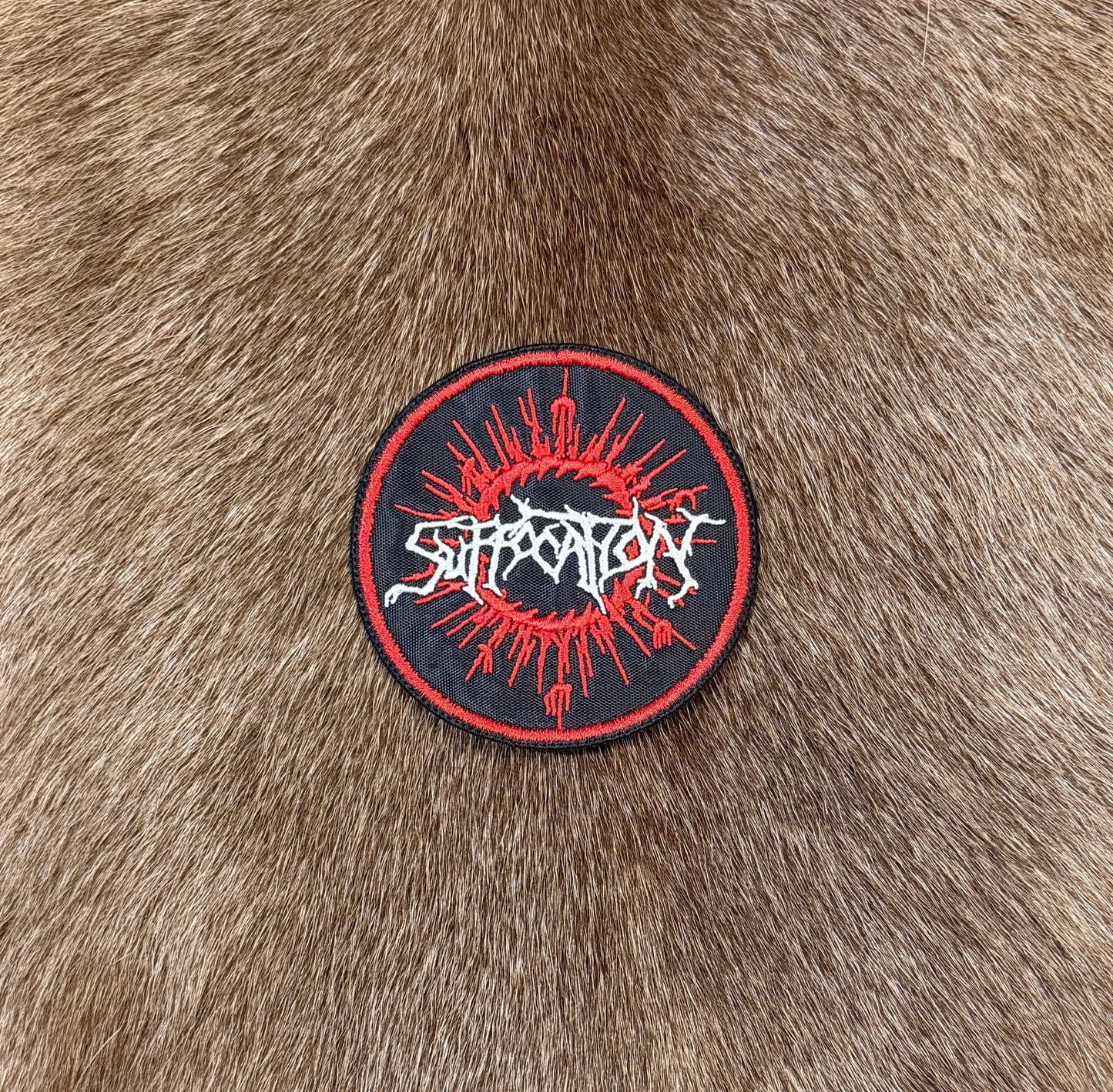 Suffocation - Logo Sun Circular Patch