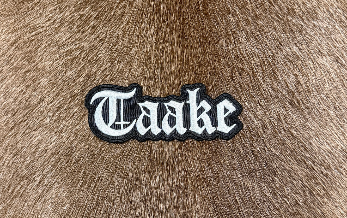 Taake - Shaped Logo Patch