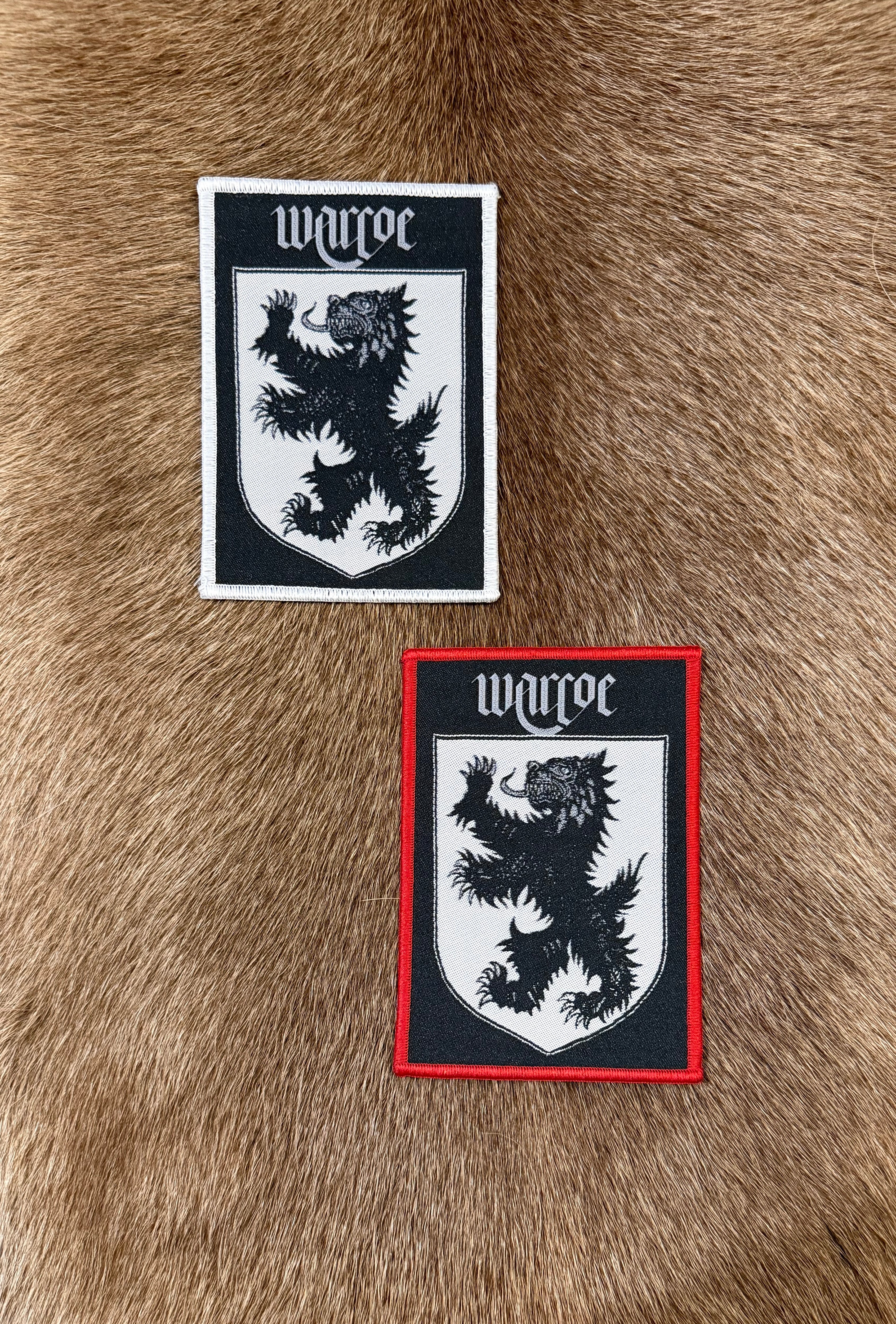 Warcoe - Bear Shield Patch – Mercian Storm Mailorder
