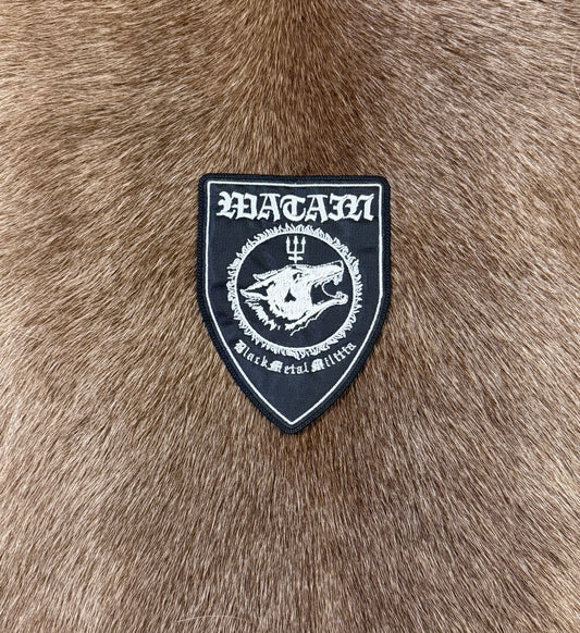 Watain - Black metal Militia Shield Patch