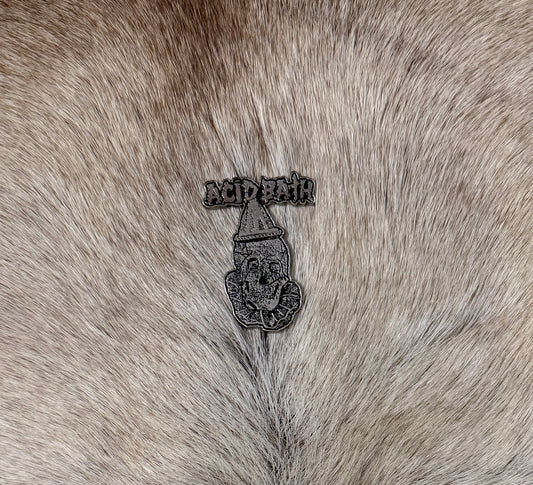 Acid Bath - Clown Face Metal Pin