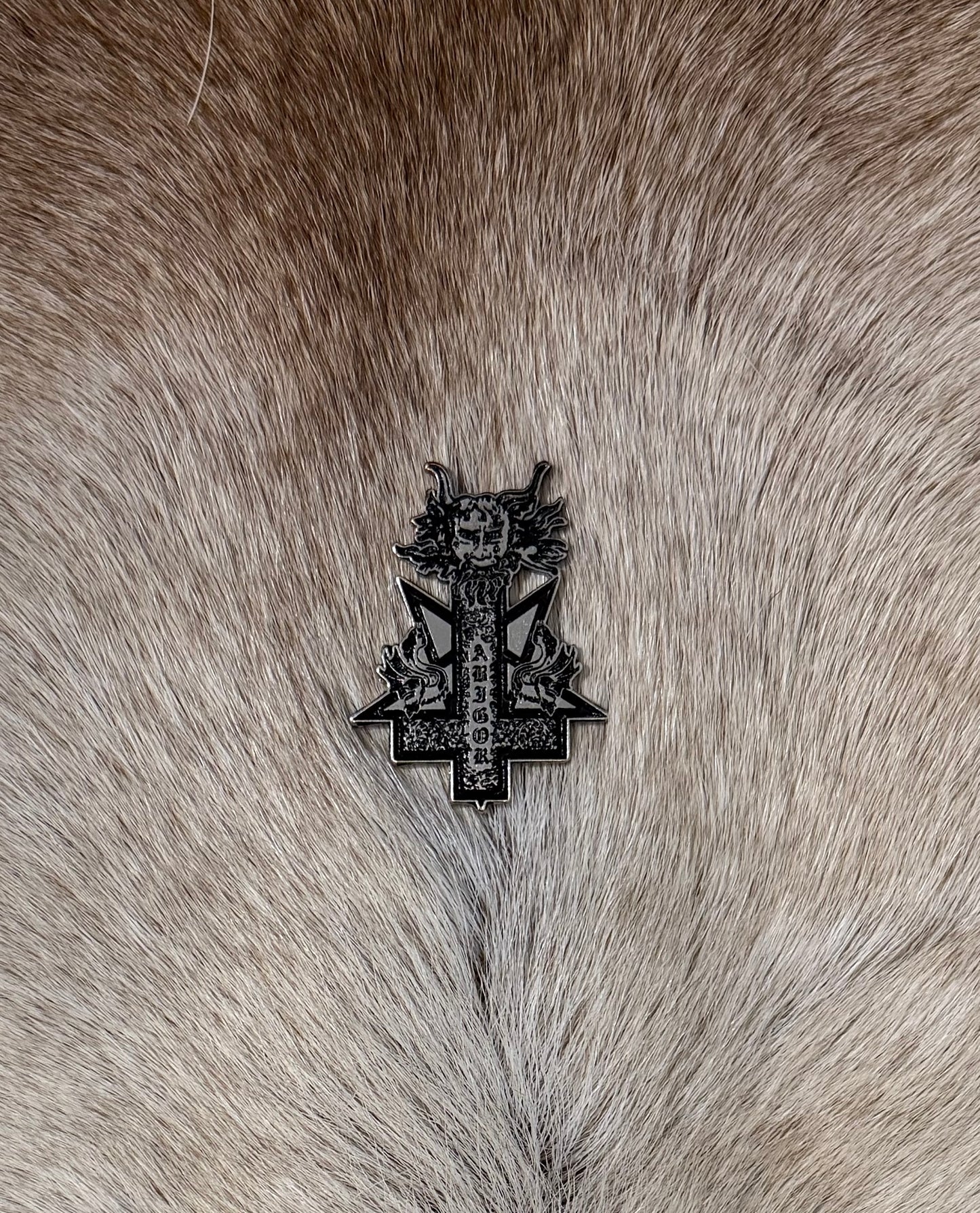 Abigor Metal Logo Pin