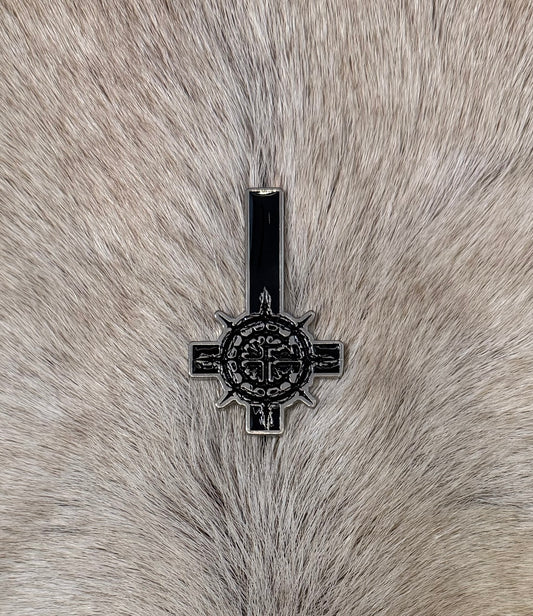 Carpathian Forest - Logo On Inverted Cross Metal Pin