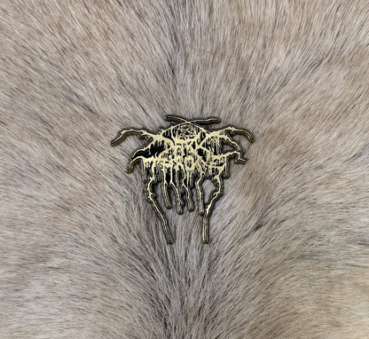 Dark Throne - Logo Metal Pin