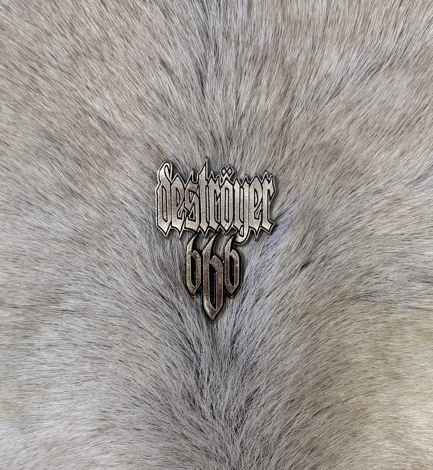 Destroyer 666 - Logo Metal Pin