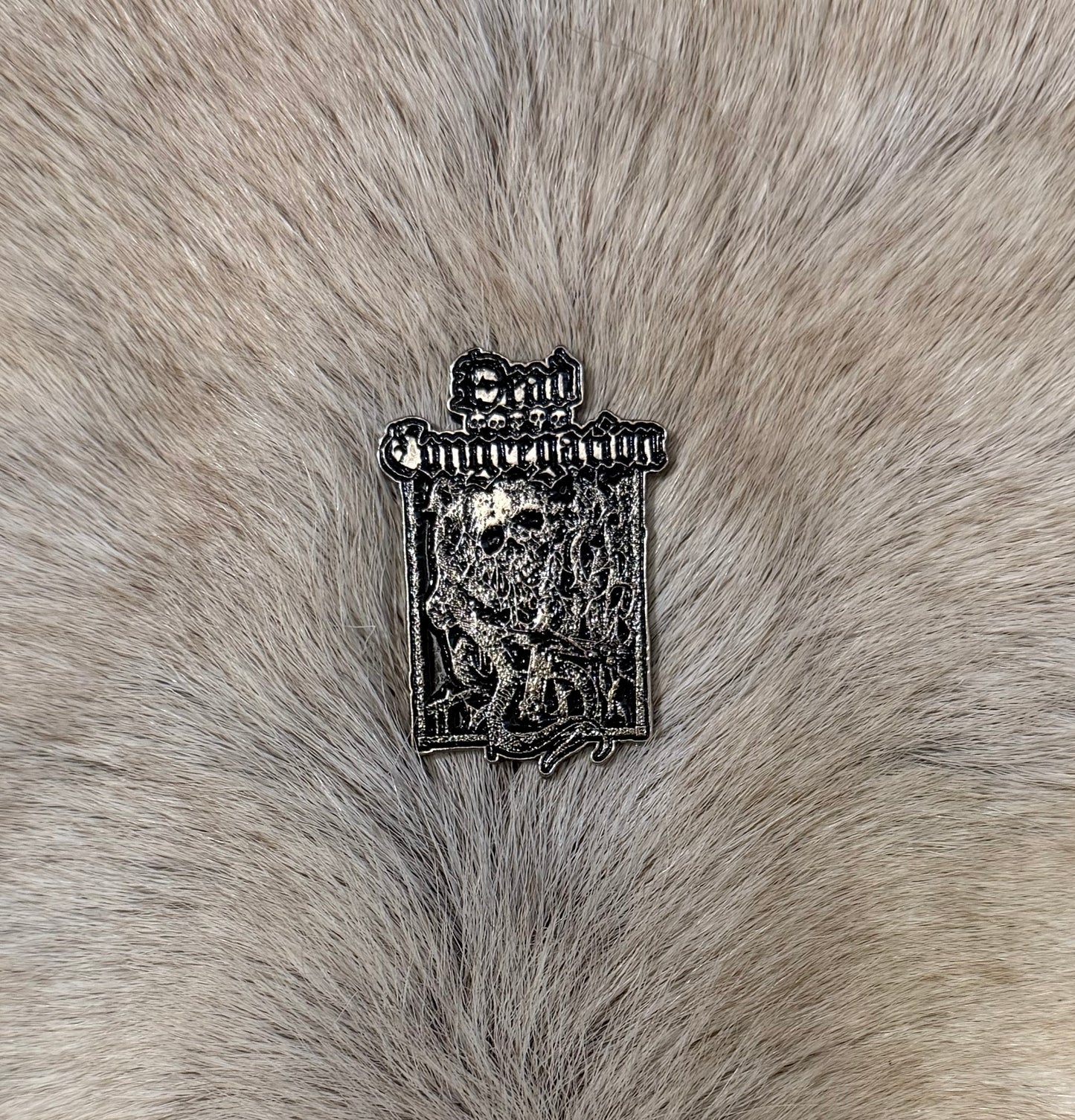 Dead Congregation - Logo & Illustration Metal Pin