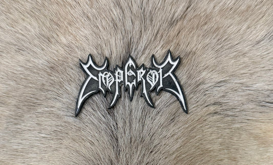 Emperor - White Logo Metal Pin