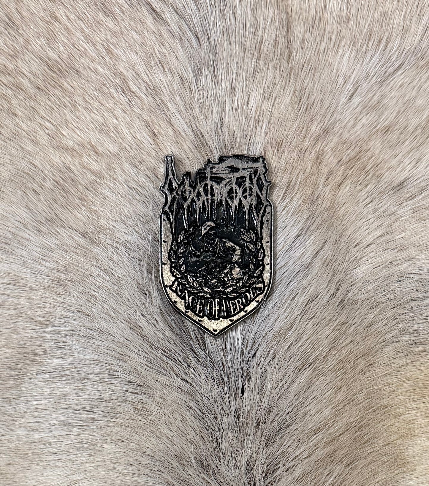 Goatmoon - Race Of Heroes Metal Pin