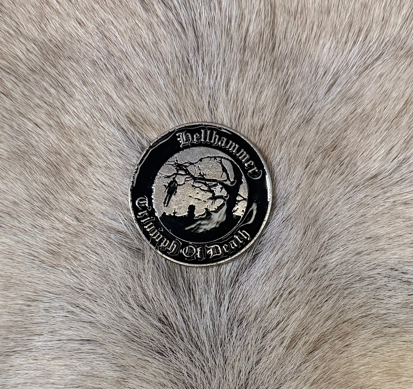 Hellhammer - Triumph of Death Metal Pin