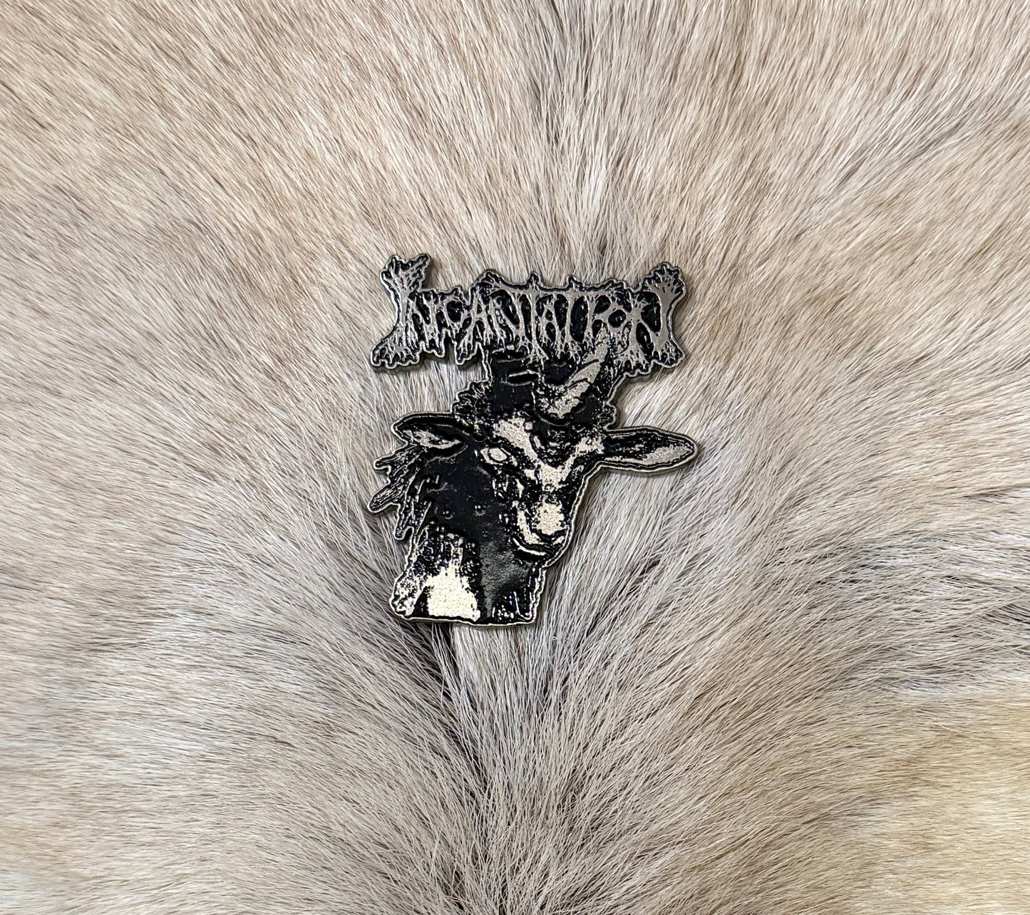 Incantation - Goat Metal Pin