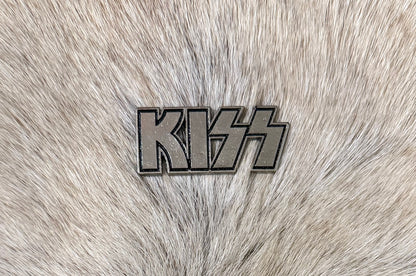 Kiss Logo Metal Pin