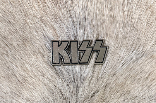 Kiss Logo Metal Pin