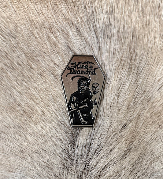 King Diamond - King Diamond Coffin Metal Pin