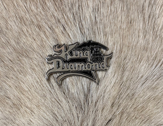 King Diamond Logo Metal Pin