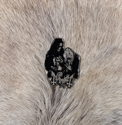 Mayhem Dead & Euronymous Metal Pin