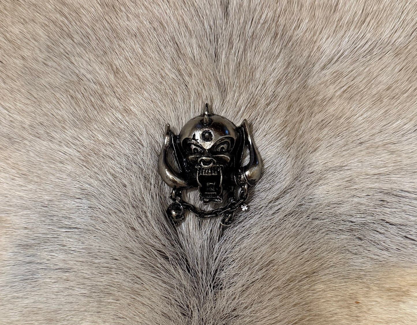 Motorhead - 3D Snaggletooth Metal Pin