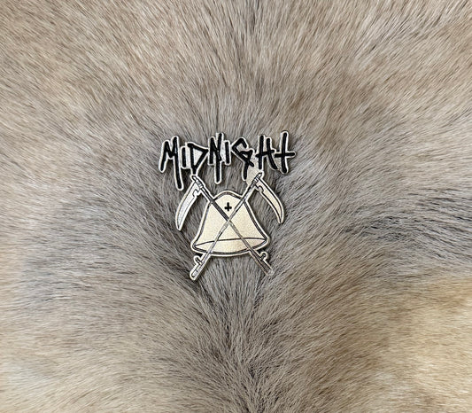 Midnight - Unholy and Rotten Metal Pin