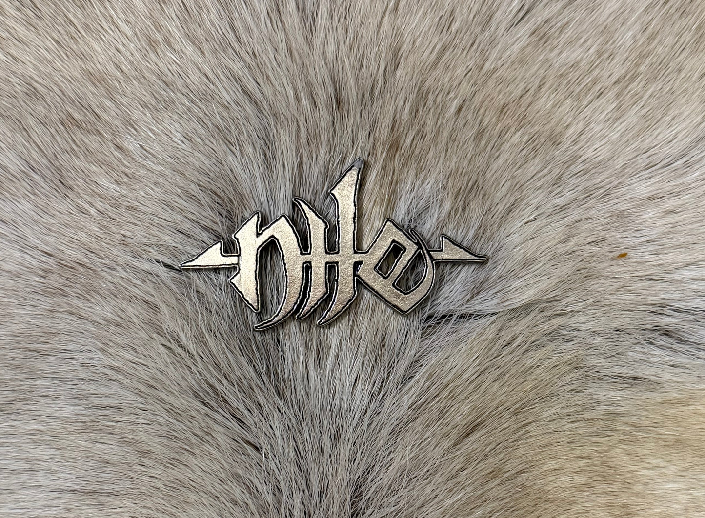Nile - Logo Metal Pin