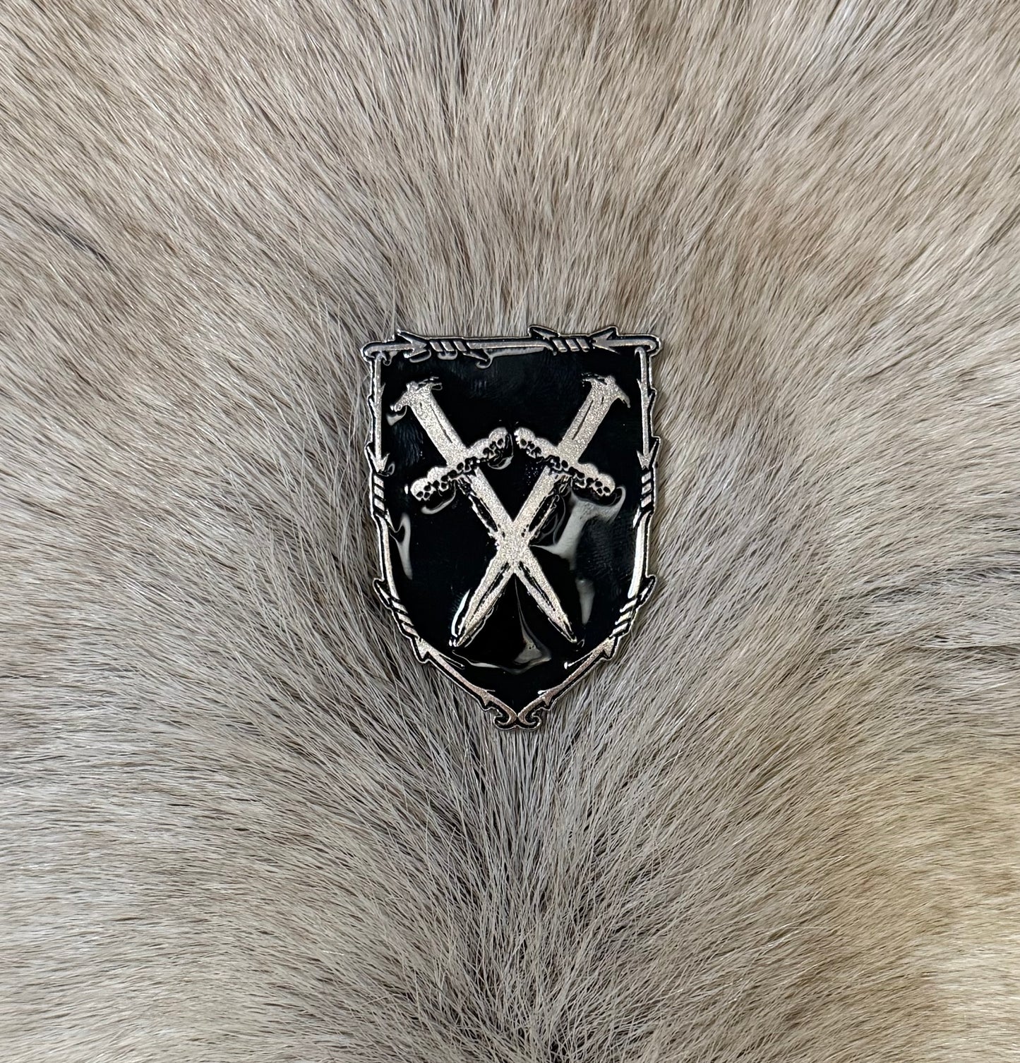 Revenge - Victory. Intolerance. Mastery. Metal Pin