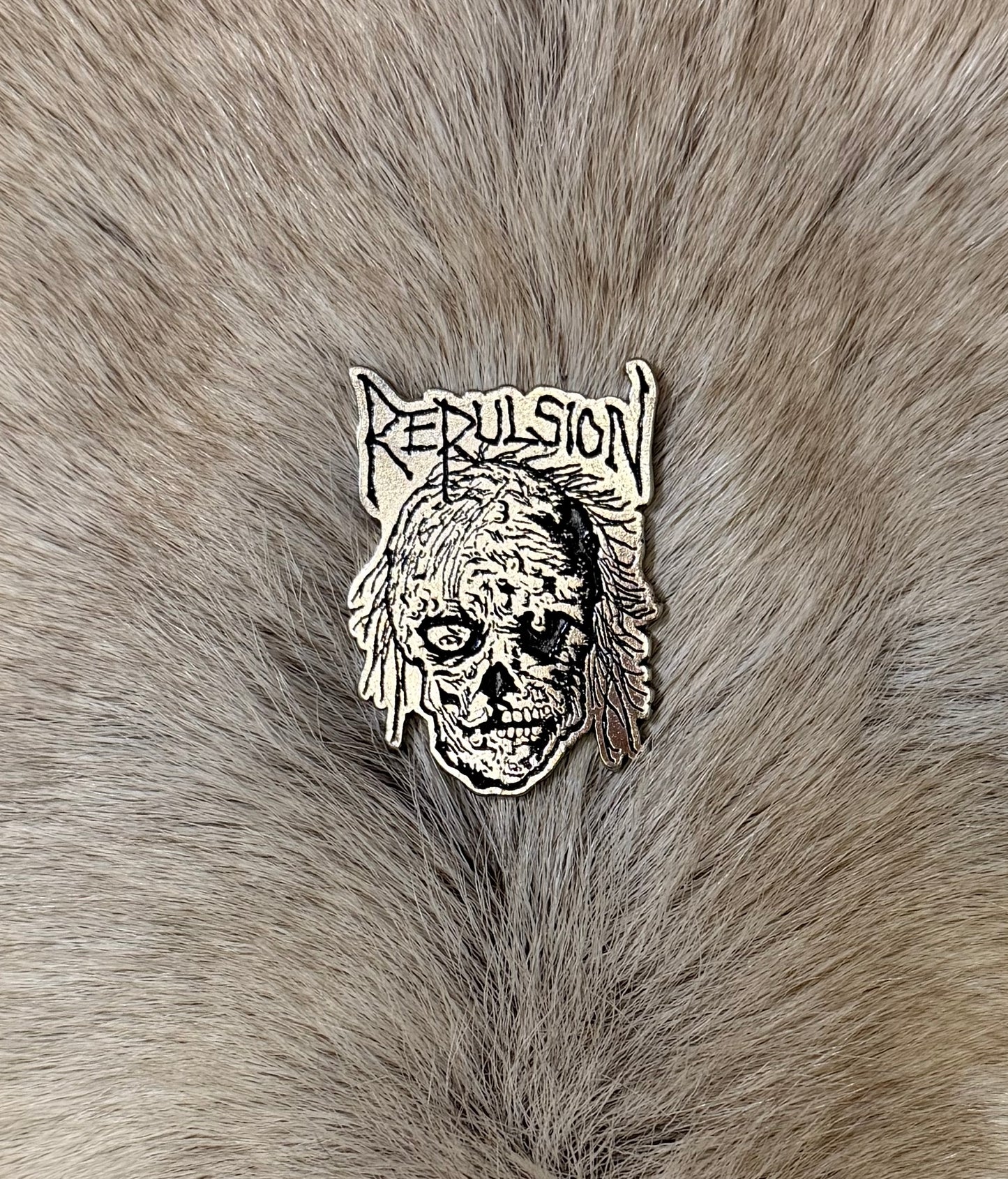 Repulsion - Slaughter Of The Innocent Metal Pin