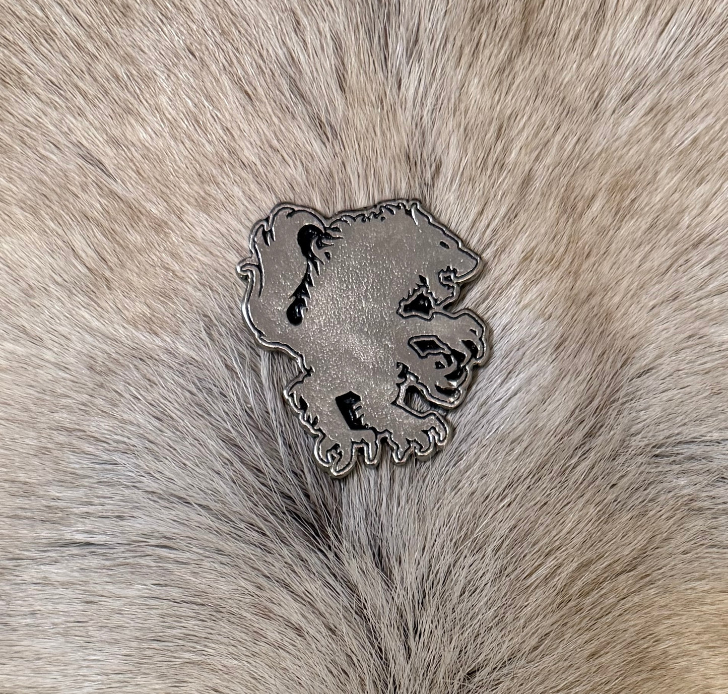 Satanic Warmaster Werewolf Pin