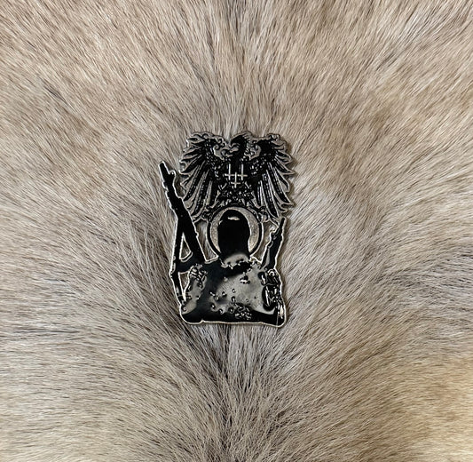 Satanic Warmaster - Black Metal Kommando Metal Pin