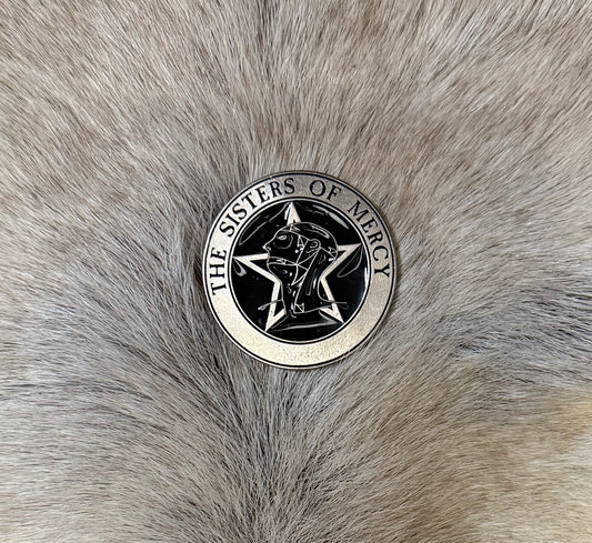 Sisters Of Mercy - Cirular Logo Metal pin