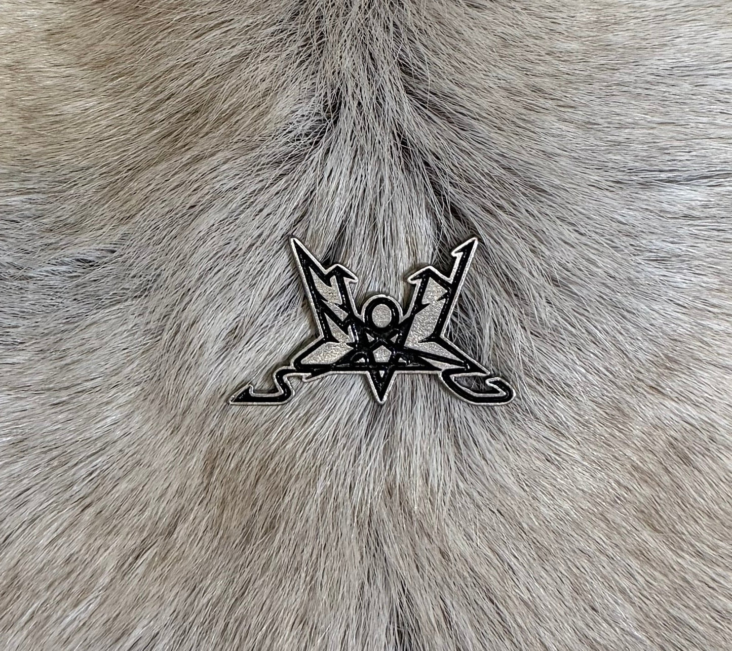 Summoning - Metal Logo Pin