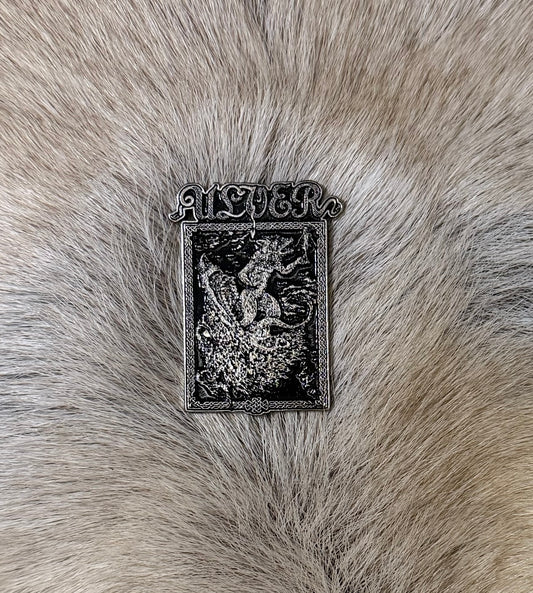 Ulver - Wolves Illustration Metal Pin