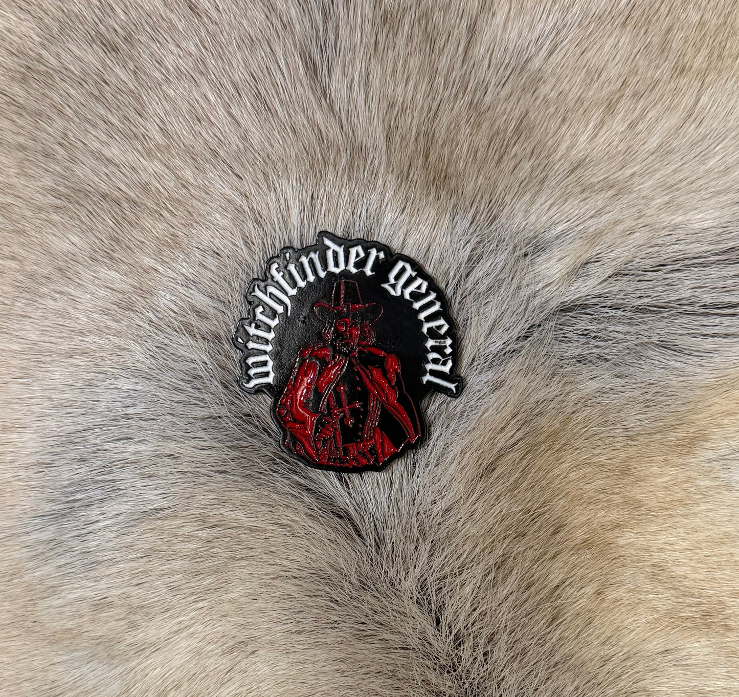 Witchfinder General - Inquisitor Image Colour Metal Pin