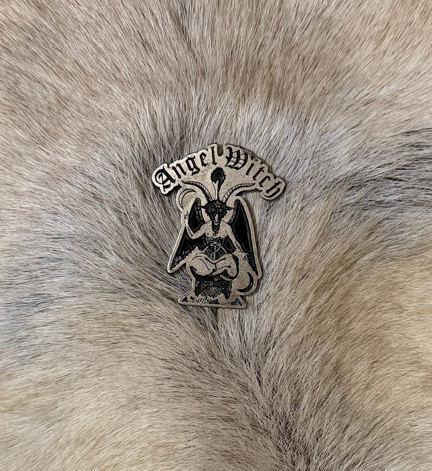 Angel Witch - Baphomet Logo Metal Pin