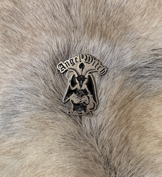 Angel Witch - Baphomet Logo Metal Pin