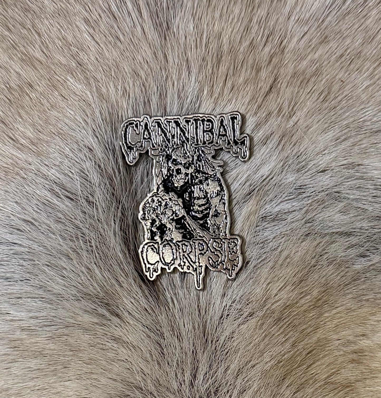 Cannibal Corpse - Zombie Eating Metal Pin