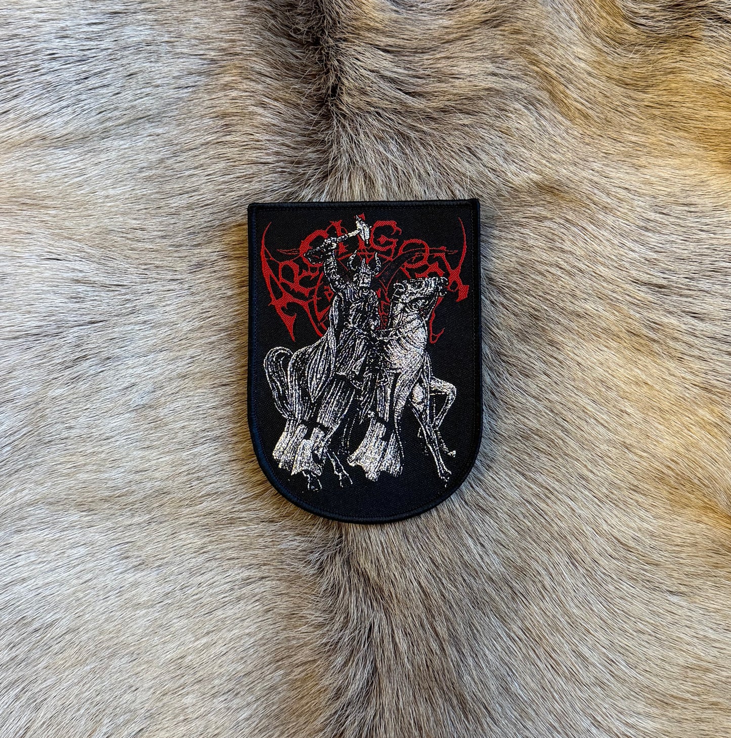 Archgoat - Horseman Shield Patch