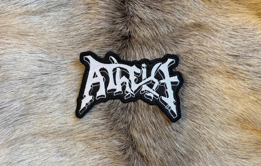 Atheist - Cut Out Logo Patch