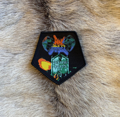 Dark Angel - Darkness Descends Pentagon Patch