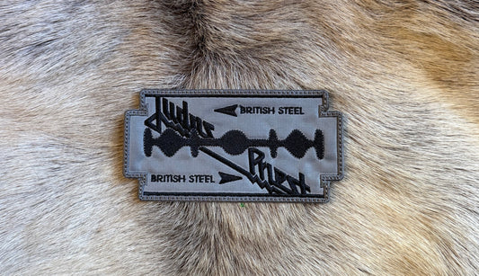 Judas Priest - British Steel Cut Out Patch