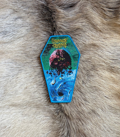 Malevolent Creation - Stillborn Coffin Shaped Patch