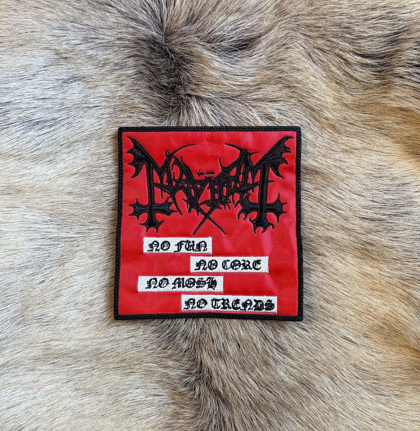 Mayhem - No Fun, No Core, No Mosh, No Trends Patch