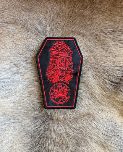 Vlad Dracul - Order Of The Dragon Coffin Patch