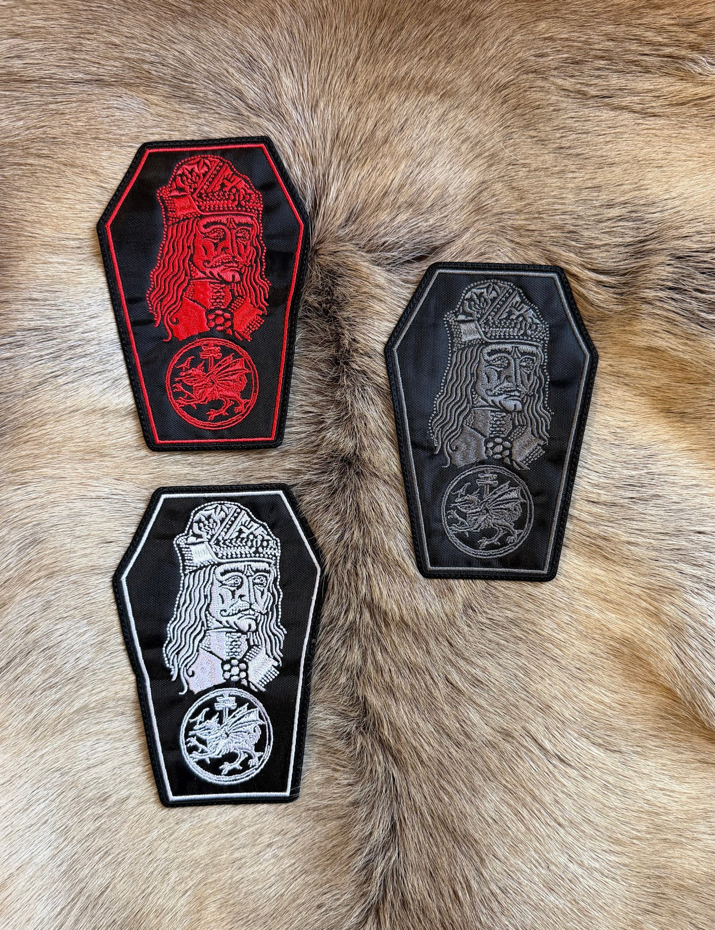 Vlad Dracul - Order Of The Dragon Coffin Patch