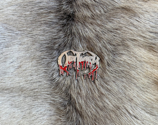 Obituary - Bloody Logo Metal Pin