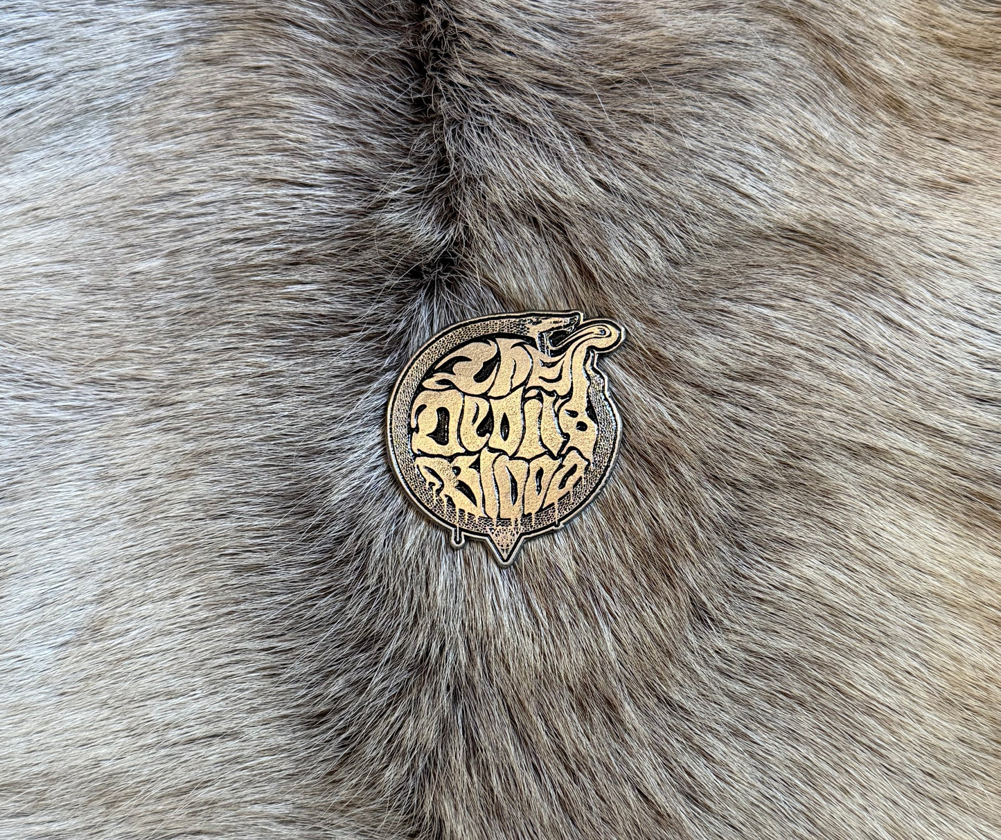 The Devil's Blood - Serpent Into Logo Metal Pin