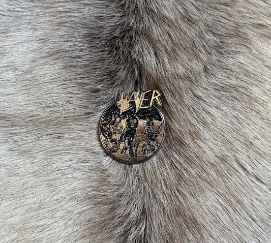 Slayer - Live Undead Metal Pin