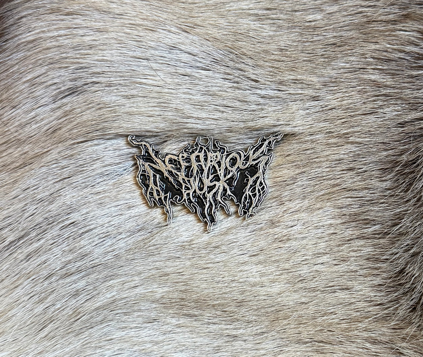 Nefarious Dusk - Logo Metal Pin