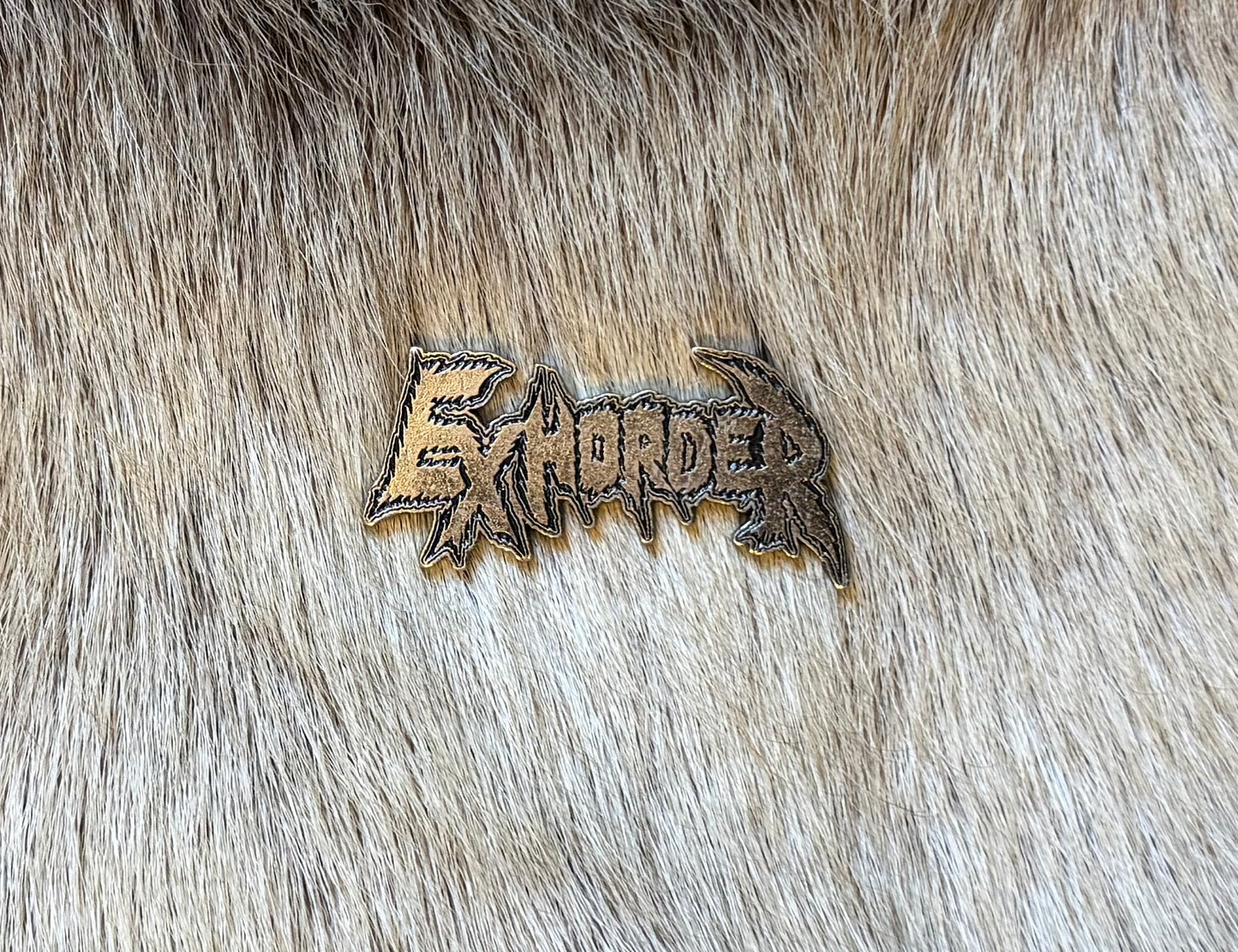 Exhorder - Logo Metal Pin