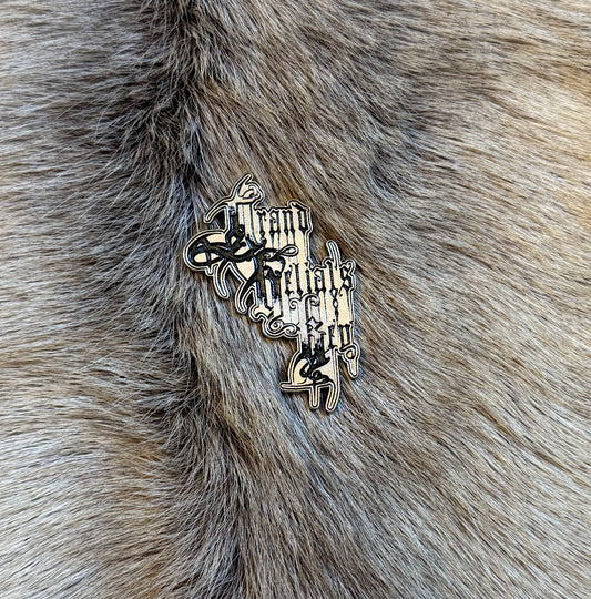 Grand Belial's Key - Logo Metal Pin