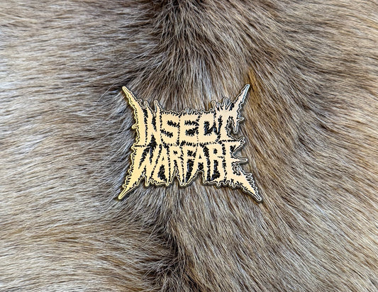 Insect Warfare - Logo Metal Pin