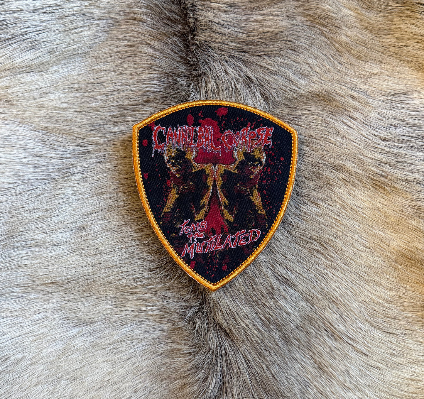 Cannibal Corpse - Tomb Of The Mutilated Shield Patch