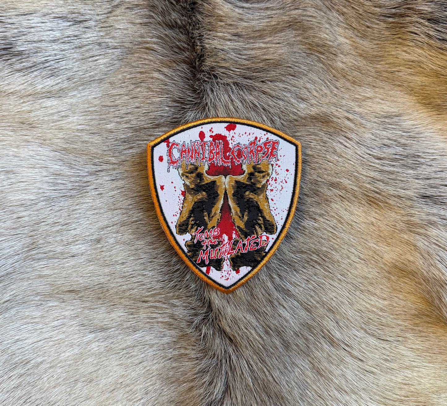 Cannibal Corpse - Tomb Of The Mutilated Shield Patch